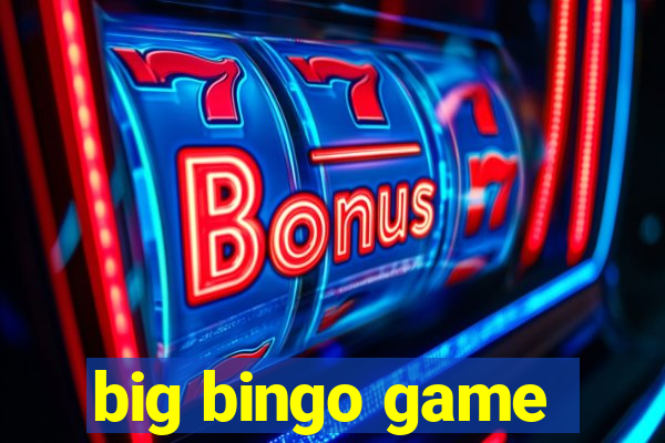 big bingo game