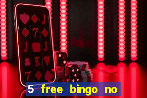 5 free bingo no deposit required