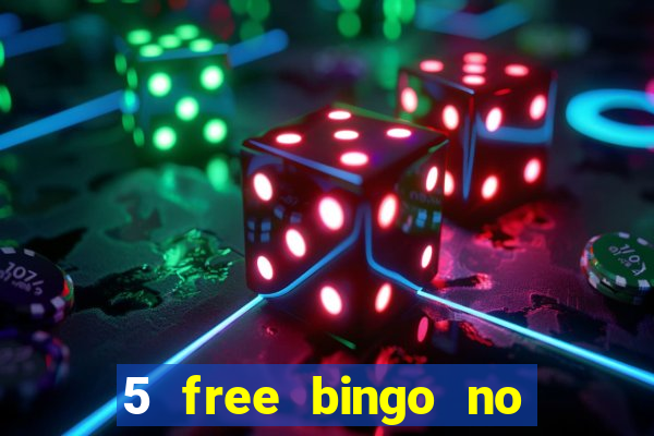 5 free bingo no deposit required