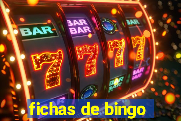 fichas de bingo