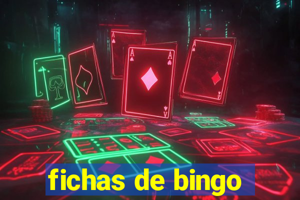 fichas de bingo