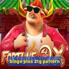 bingo plus 2tg pattern