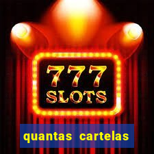 quantas cartelas tem um bingo