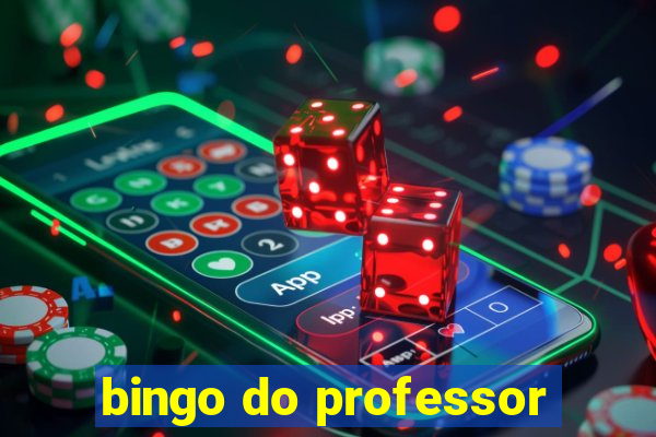 bingo do professor