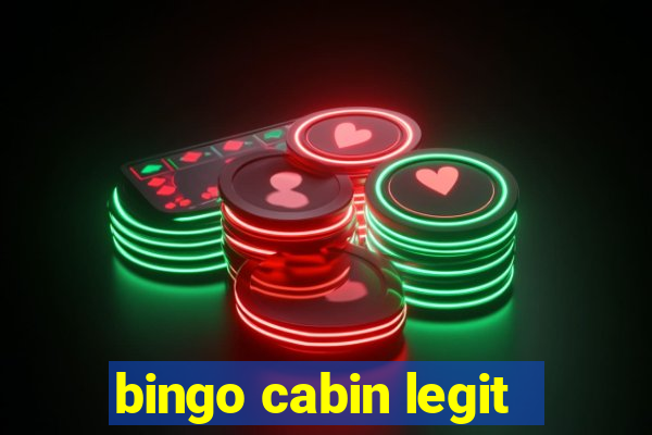 bingo cabin legit