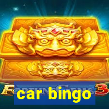 car bingo