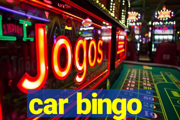 car bingo