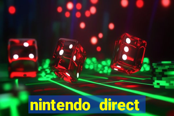 nintendo direct bingo template