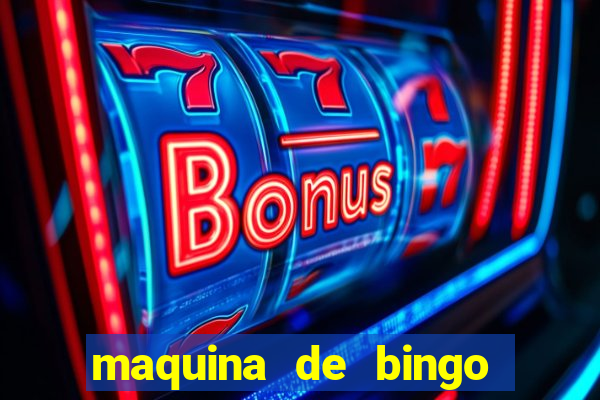 maquina de bingo show ball