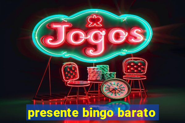 presente bingo barato