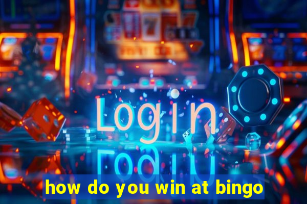 how do you win at bingo