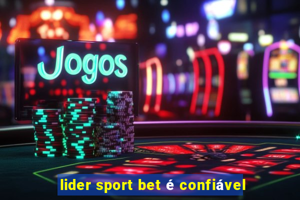 lider sport bet é confiável