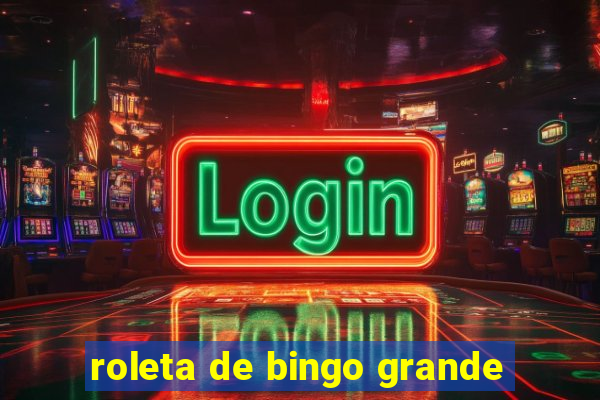 roleta de bingo grande