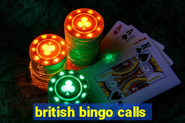 british bingo calls