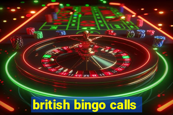 british bingo calls