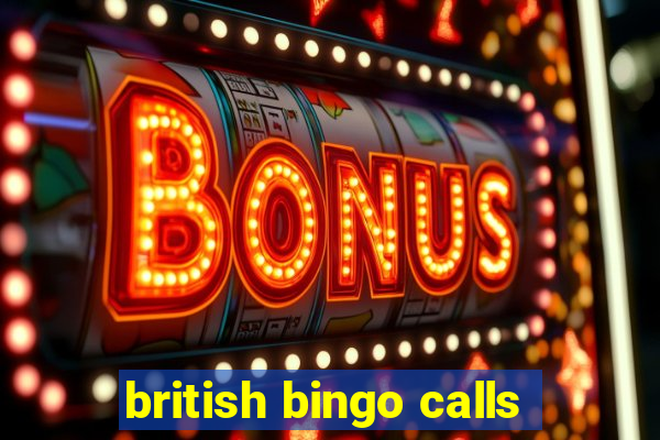 british bingo calls