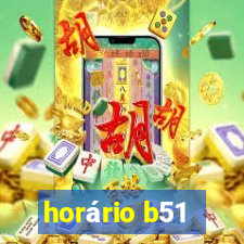 horário b51