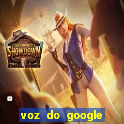 voz do google tradutor homem