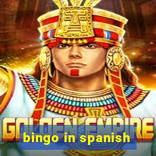 bingo in spanish