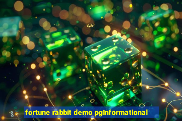 fortune rabbit demo pgInformational