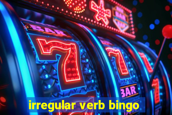 irregular verb bingo