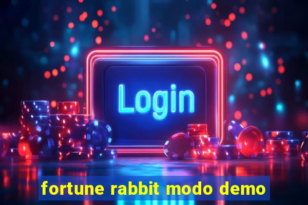 fortune rabbit modo demo