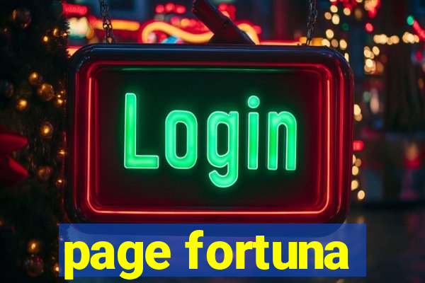 page fortuna