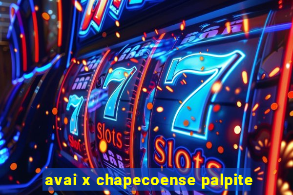 avai x chapecoense palpite