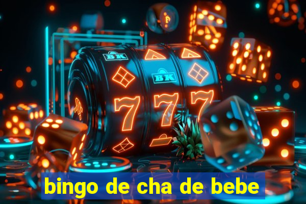 bingo de cha de bebe