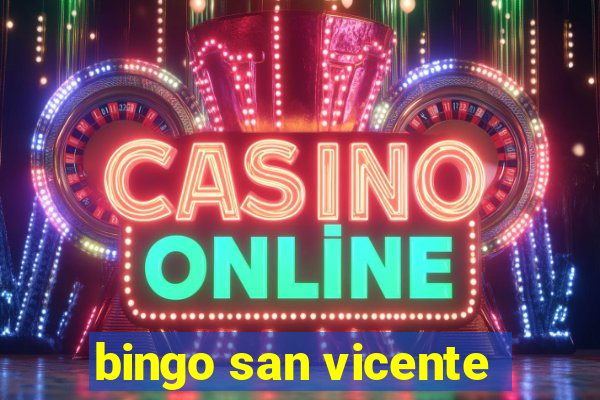 bingo san vicente