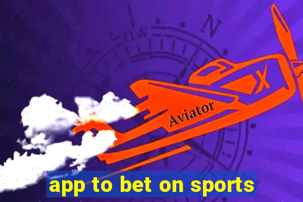 app to bet on sports