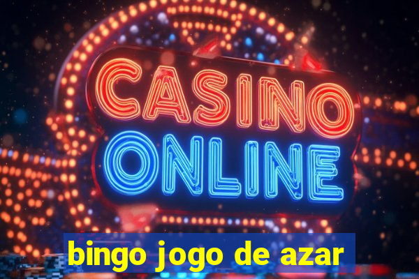 bingo jogo de azar