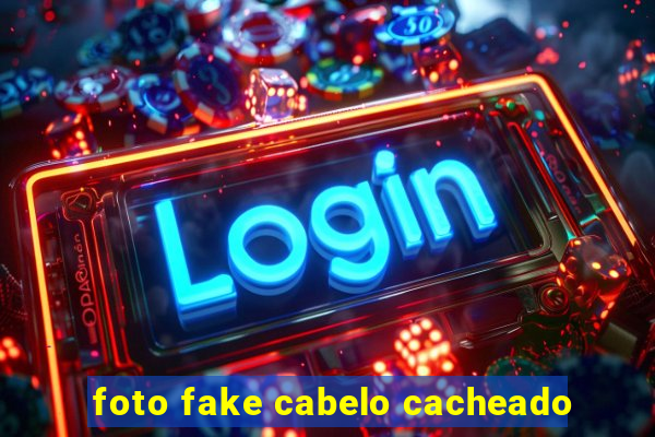 foto fake cabelo cacheado