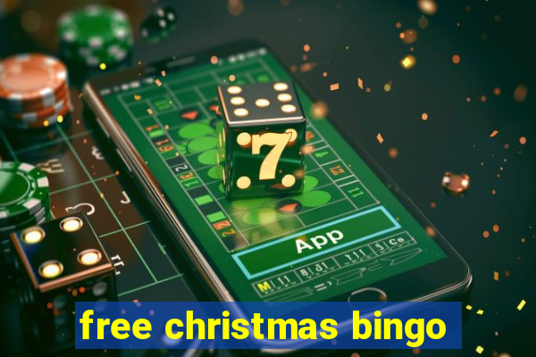 free christmas bingo