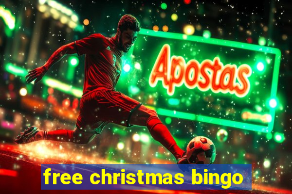 free christmas bingo