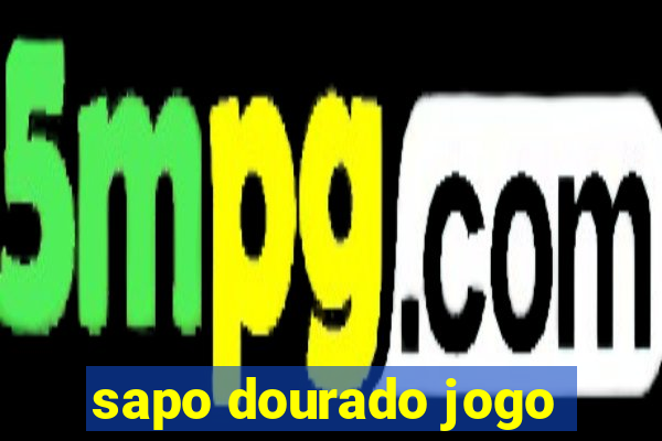 sapo dourado jogo