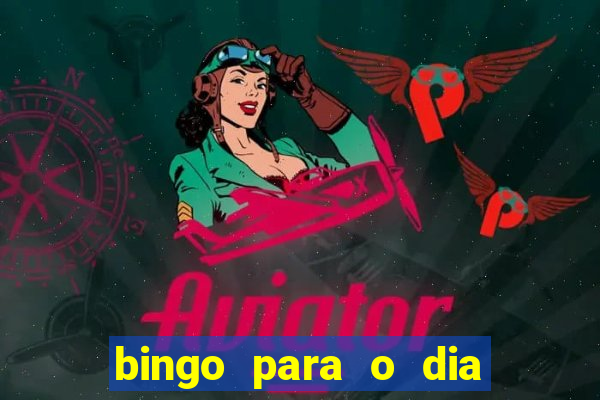 bingo para o dia da mulher