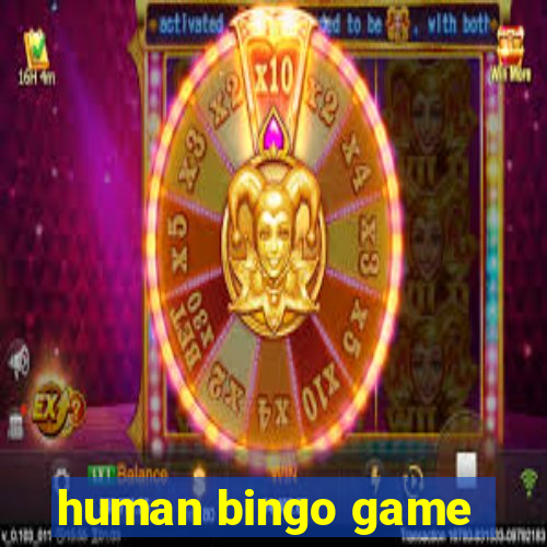 human bingo game