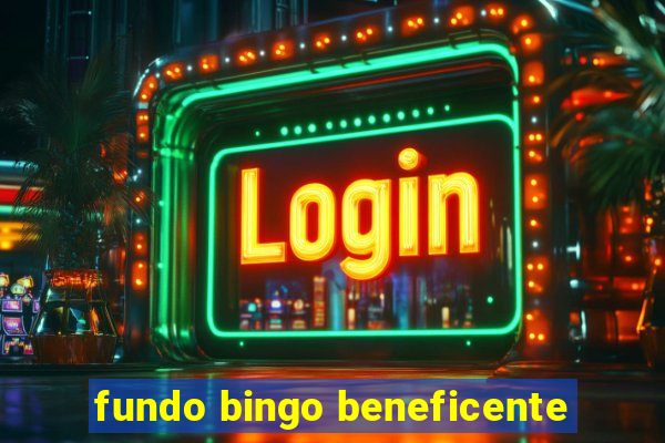 fundo bingo beneficente