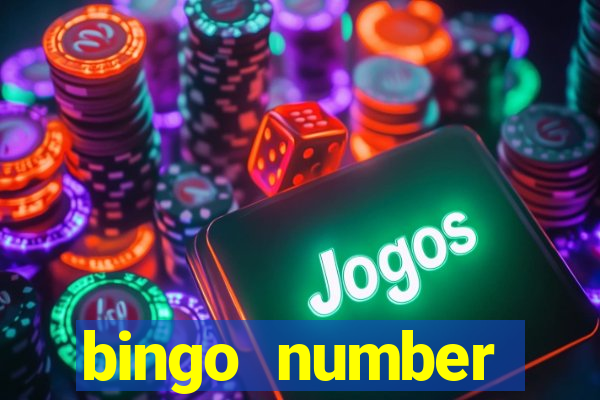 bingo number generator online