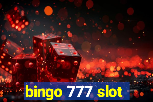 bingo 777 slot