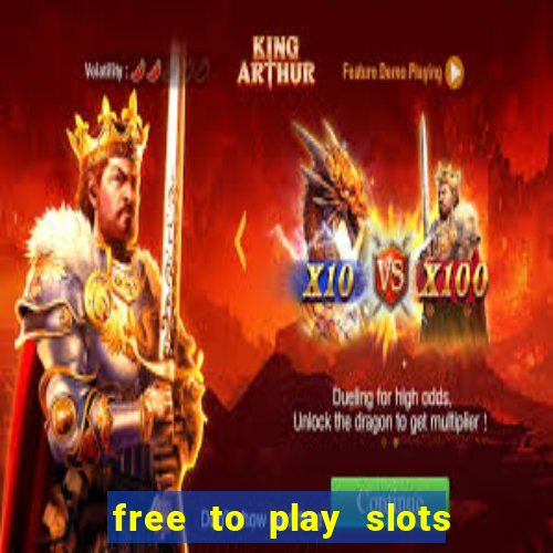 free to play slots no download