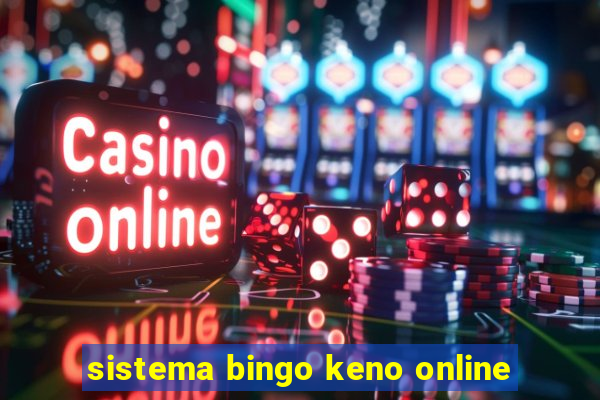 sistema bingo keno online