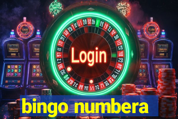 bingo numbera