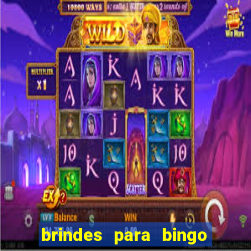 brindes para bingo de empresa