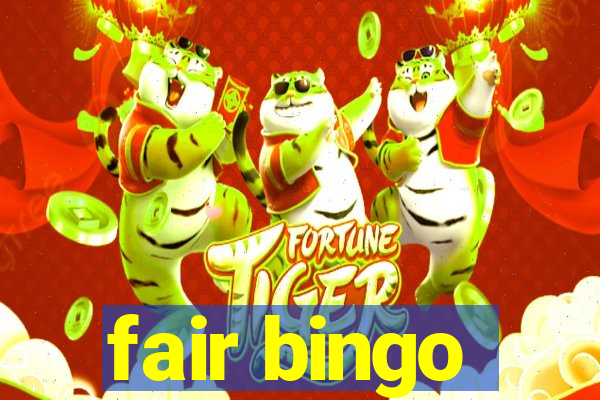 fair bingo