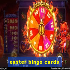 easter bingo cards