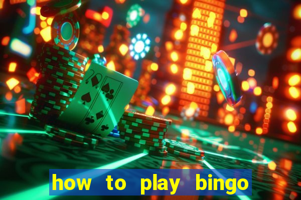 how to play bingo bonus scratch card