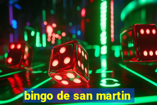 bingo de san martin