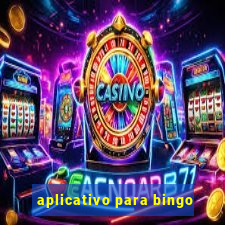 aplicativo para bingo